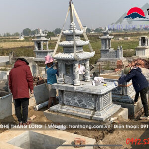 Mộ Đá Ba Mái | Đá Mỹ Nghệ Tâm Linh Việt