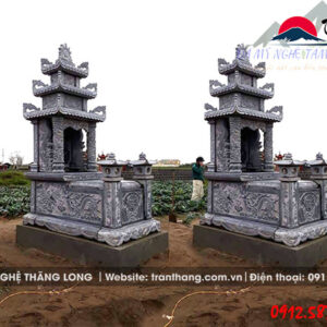 Mộ Đá Ba Mái | Đá Mỹ Nghệ Tâm Linh Việt.