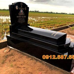 Mộ đá Công giáo – Mẫu mộ đẹp cho người theo đạo Thiên Chúa - Mẫu 09