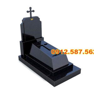 Mộ đá Công giáo – Mẫu mộ đẹp cho người theo đạo Thiên Chúa - Mẫu 17