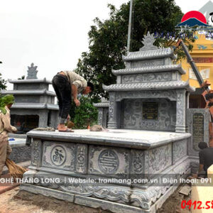 Mộ Đá Đôi | Đá Mỹ Nghệ Tâm Linh Việt