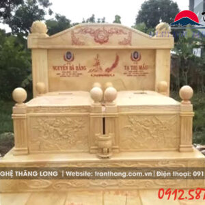 Mộ Đá Đôi | Đá Mỹ Nghệ Tâm Linh Việt