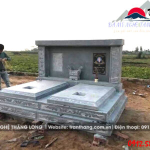 Mộ Đá Đôi | Đá Mỹ Nghệ Tâm Linh Việt
