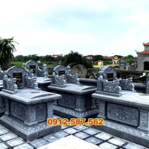 Mộ đá đơn giản – Mẫu mộ đá đẹp, bền chắc, giá hợp lý - Mẫu 02