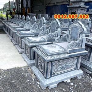 Mộ đá đơn giản – Mẫu mộ đá đẹp, bền chắc, giá hợp lý - Mẫu 03