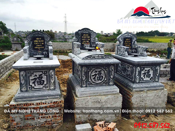 Mộ Đá tam sơn | Đá Mỹ Nghệ Thăng Long | Mẫu – 032 Mộ Đá tam sơn | Đá Mỹ Nghệ Thăng Long