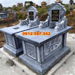 Mộ đá đơn giản – Mẫu mộ đá đẹp, bền chắc, giá hợp lý - Mẫu 04