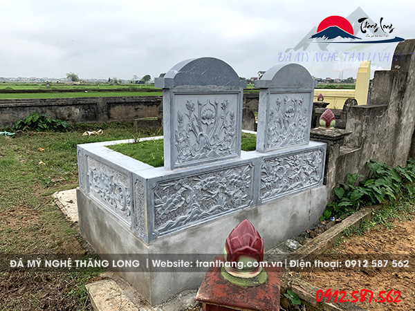 Mộ Đá tam sơn | Đá Mỹ Nghệ Thăng Long | Mẫu – 040 Mộ Đá tam sơn | Đá Mỹ Nghệ Thăng Long