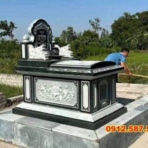 Mộ đá đơn giản – Mẫu mộ đá đẹp, bền chắc, giá hợp lý - Mẫu 06