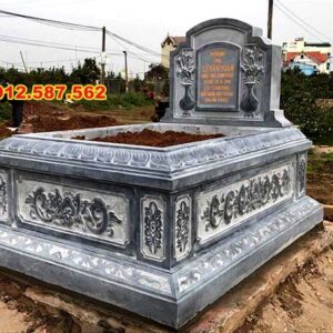 Mộ đá đơn giản – Mẫu mộ đá đẹp, bền chắc, giá hợp lý - Mẫu 08