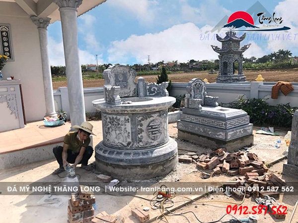 Mộ Đá tam sơn | Đá Mỹ Nghệ Thăng Long | Mẫu – 080 Mộ Đá tam sơn | Đá Mỹ Nghệ Thăng Long