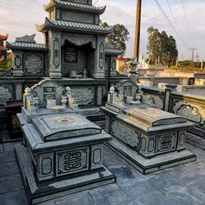 Mộ đá đơn giản – Mẫu mộ đá đẹp, bền chắc, giá hợp lý - Mẫu 11