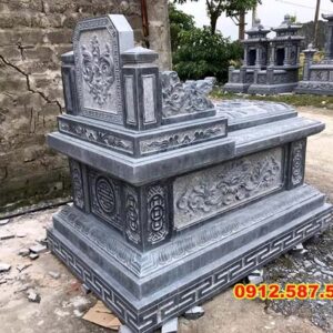 Mộ đá đơn giản – Mẫu mộ đá đẹp, bền chắc, giá hợp lý - Mẫu 15