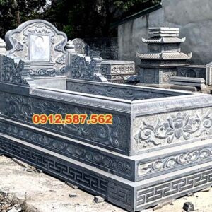 Mộ đá đơn giản – Mẫu mộ đá đẹp, bền chắc, giá hợp lý - Mẫu 16