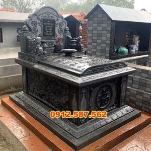 Mộ đá đơn giản – Mẫu mộ đá đẹp, bền chắc, giá hợp lý - Mẫu 19