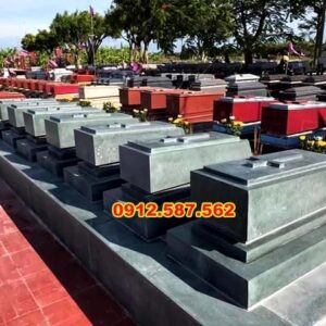 Mộ đá đơn giản – Mẫu mộ đá đẹp, bền chắc, giá hợp lý - Mẫu 20