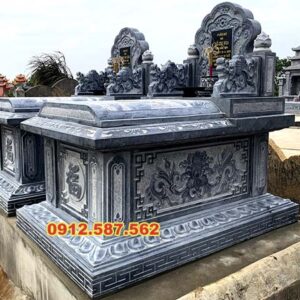 Mộ đá đơn giản – Mẫu mộ đá đẹp, bền chắc, giá hợp lý - Mẫu 22