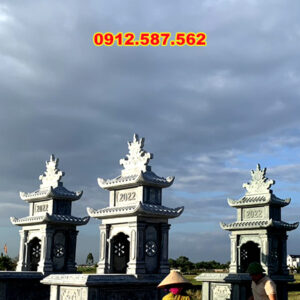 Mộ đá hai mái | Đá Thăng Long | Mẫu 001