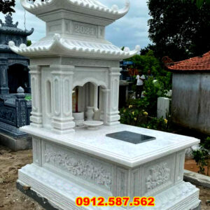 Mộ đá hai mái | Đá Thăng Long | Mẫu 013