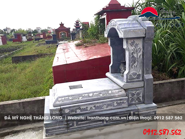 Mộ Đá Một Mái | Đá Mỹ Nghệ Thăng Long | Mẫu – 036 Mộ Đá Một Mái | Đá Mỹ Nghệ Thăng Long | Mẫu