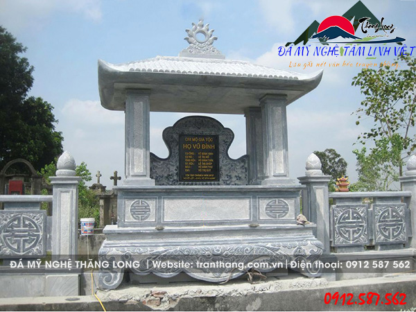 Mộ Đá Một Mái | Đá Mỹ Nghệ Thăng Long | Mẫu – 051 Mộ Đá Một Mái | Đá Mỹ Nghệ Thăng Long
