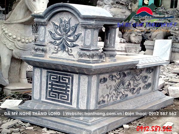 Mộ Đá Một Mái | Đá Mỹ Nghệ Thăng Long | Mẫu – 057 Mộ Đá Một Mái | Đá Mỹ Nghệ Thăng Long