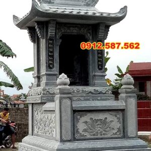 Mộ đá một mái | Đá Thăng Long | Mẫu 008