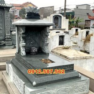 Mộ đá một mái | Đá Thăng Long | Mẫu 011
