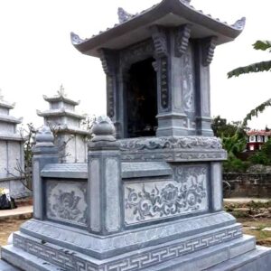 Mộ đá một mái | Đá Thăng Long | Mẫu 012