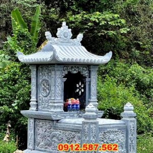 Mộ đá một mái | Đá Thăng Long | Mẫu 014
