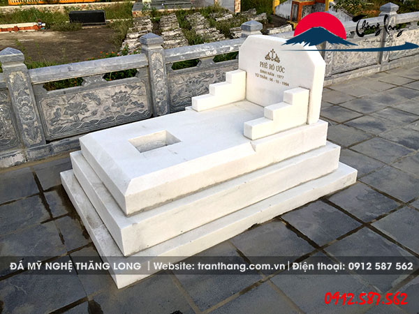 Mộ Đá tam cấp | Đá Mỹ Nghệ Thăng Long | Mẫu – 015 mộ đá tam cấp | Đá Mỹ Nghệ Thăng Long