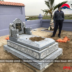 mộ đá tam cấp | Đá mỹ nghệ Thăng Long