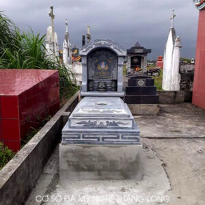 mộ đá tam cấp | Đá mỹ nghệ Thăng Long