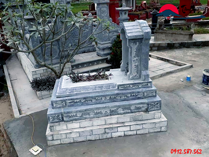 Mộ Đá tam cấp | Đá Mỹ Nghệ Thăng Long | Mẫu – 034 mộ đá tam cấp | Đá Mỹ Nghệ Thăng Long
