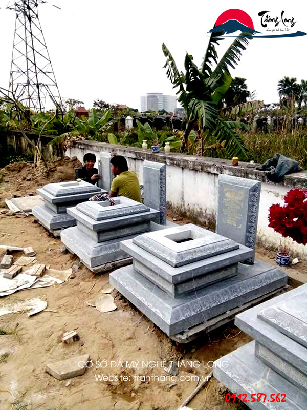 Mộ Đá tam cấp | Đá Mỹ Nghệ Thăng Long | Mẫu – 038 mộ đá tam cấp | Đá Mỹ Nghệ Thăng Long
