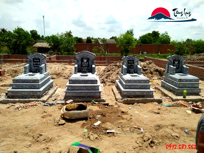 Mộ Đá tam cấp | Đá Mỹ Nghệ Thăng Long | Mẫu – 039 mộ đá tam cấp | Đá Mỹ Nghệ Thăng Long