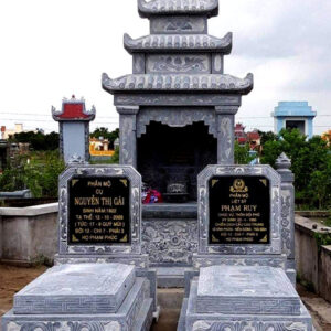 mộ đá tam cấp | Đá mỹ nghệ Thăng Long