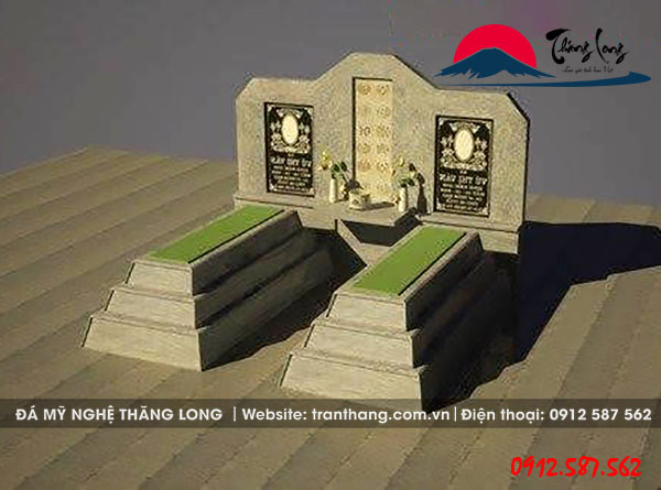 Mộ Đá tam cấp | Đá Mỹ Nghệ Thăng Long | Mẫu – 049 mộ đá tam cấp | Đá Mỹ Nghệ Thăng Long