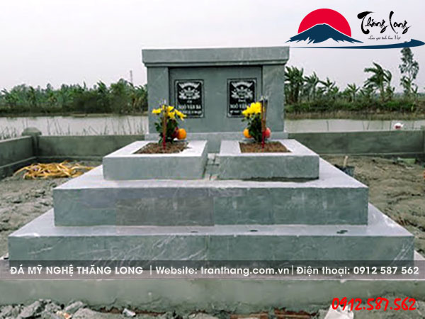 Mộ Đá tam cấp | Đá Mỹ Nghệ Thăng Long | Mẫu – 052 mộ đá tam cấp | Đá Mỹ Nghệ Thăng Long