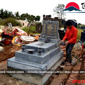 mộ đá tam cấp | Đá mỹ nghệ Thăng Long