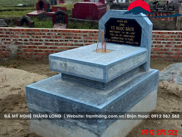 Mộ Đá tam cấp | Đá Mỹ Nghệ Thăng Long | Mẫu – 055 mộ đá tam cấp | Đá Mỹ Nghệ Thăng Long