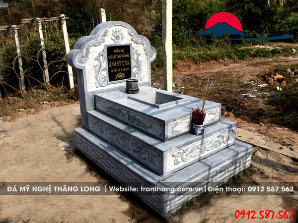 Mộ Đá tam cấp | Đá Mỹ Nghệ Thăng Long | Mẫu – 058 mộ đá tam cấp | Đá Mỹ Nghệ Thăng Long