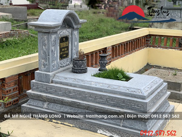 Mộ Đá tam cấp | Đá Mỹ Nghệ Thăng Long | Mẫu – 069 mộ đá tam cấp | Đá Mỹ Nghệ Thăng Long