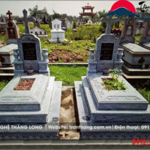mộ đá tam cấp | Đá mỹ nghệ Thăng Long