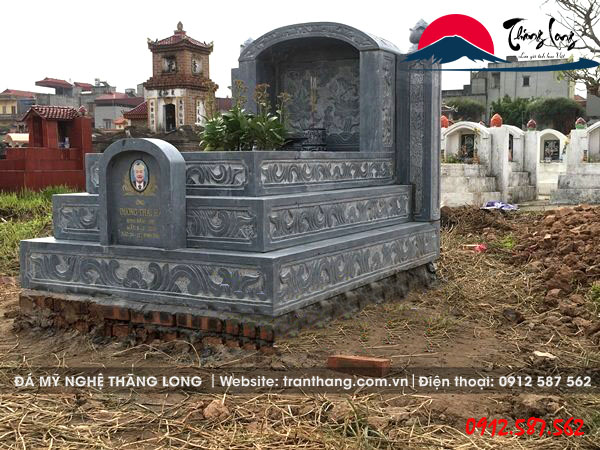 Mộ Đá tam cấp | Đá Mỹ Nghệ Thăng Long | Mẫu – 086 mộ đá tam cấp | Đá Mỹ Nghệ Thăng Long