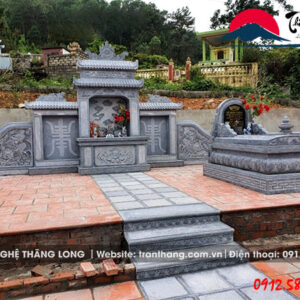 mộ đá tam cấp | Đá mỹ nghệ Thăng Long