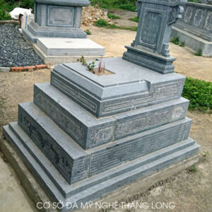 mộ đá tam cấp | Đá mỹ nghệ Thăng Long