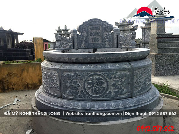 Mộ Đá Tròn | Đá Mỹ Nghệ Thăng Long | Mẫu – 011 Mộ Đá Tròn | Đá Mỹ Nghệ Thăng Long