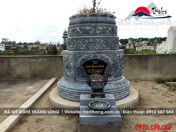 Mộ Đá Tròn | Đá Mỹ Nghệ Thăng Long | Mẫu – 012 Mộ Đá Tròn | Đá Mỹ Nghệ Thăng Long