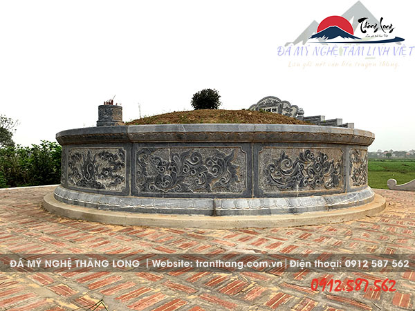 Mộ Đá Tròn | Đá Mỹ Nghệ Thăng Long | Mẫu – 014 Mộ Đá Tròn | Đá Mỹ Nghệ Thăng Long